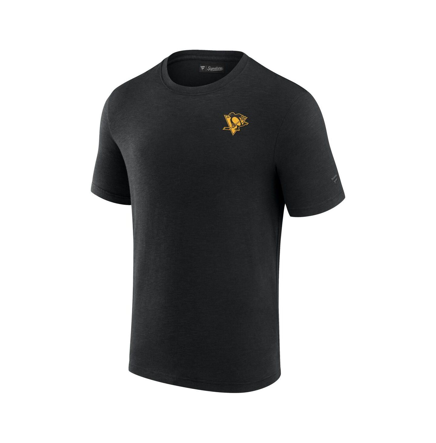 Мужская футболка Fanatics Black Pittsburgh Penguins Signature Front Office Modal — фото 3