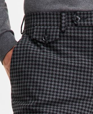 Men's Classic-Fit Houndstooth Suit Separate Pants