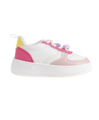 Toddler Girls Lace Charms Sneakers