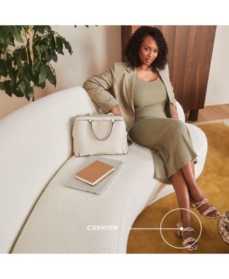 Women's Celeste Angled Block Heel Square Open Toe Dress Slingbacks