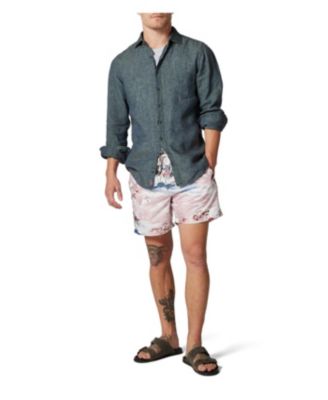 Men's Coromandel Sport Fit Linen Shirt