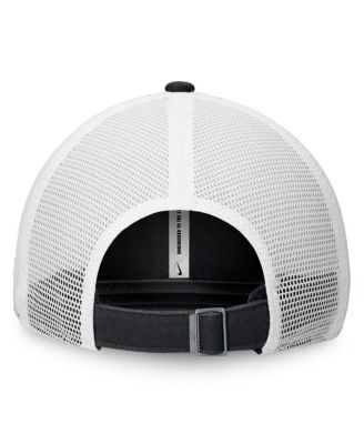 Men's Black New York Yankees Rise Adjustable Trucker Hat