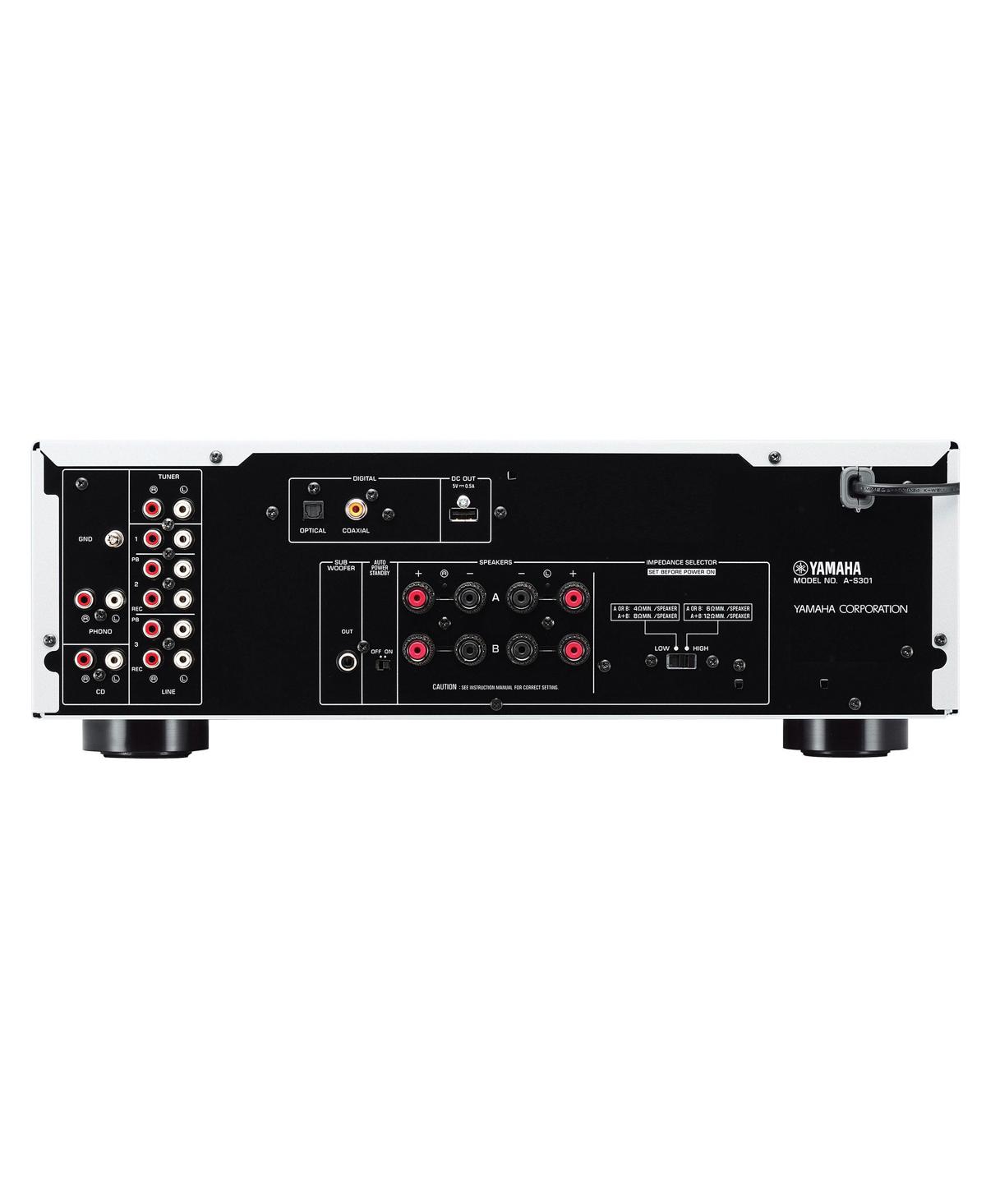 Yamaha Cd-S303 Cd Player with MP3/Wma/Lpcm/Flac/Usb Compatibility with A-S301 Integrated Amplifier