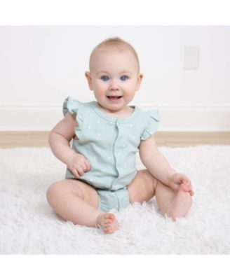 Baby Girls Rompers - 2 Pack, Daisy