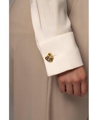 Women's Black Stella Button Up Shirt