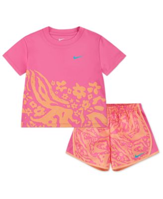 Little Girls 2-Piece Wild Flower Tempo Set