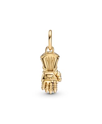 Gold-Plated Marvel The Avengers Infinity Gauntlet Dangle Charms