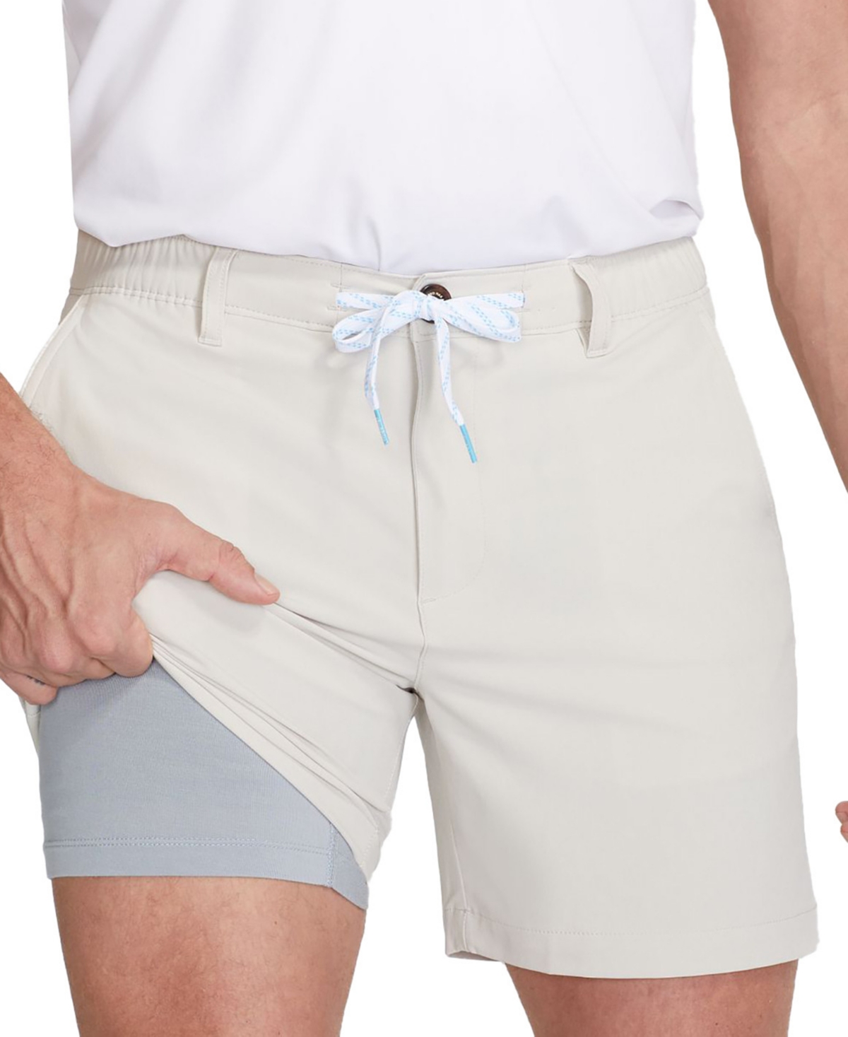 Men's Khakinators Lined Performance Shorts - Light Khaki