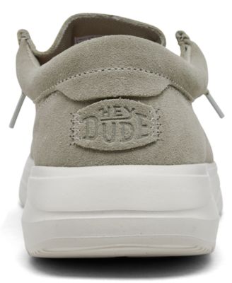 Men's Wally Comfort Suede Casual Sneakers from Finish Line