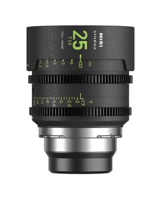 ATHENA PRIME Cine 5-Lens Kit with 14mm T2.4, 25mm, 35mm, 50mm, 85mm T1.9 Lens, Includes Filter Holder, PL Mount