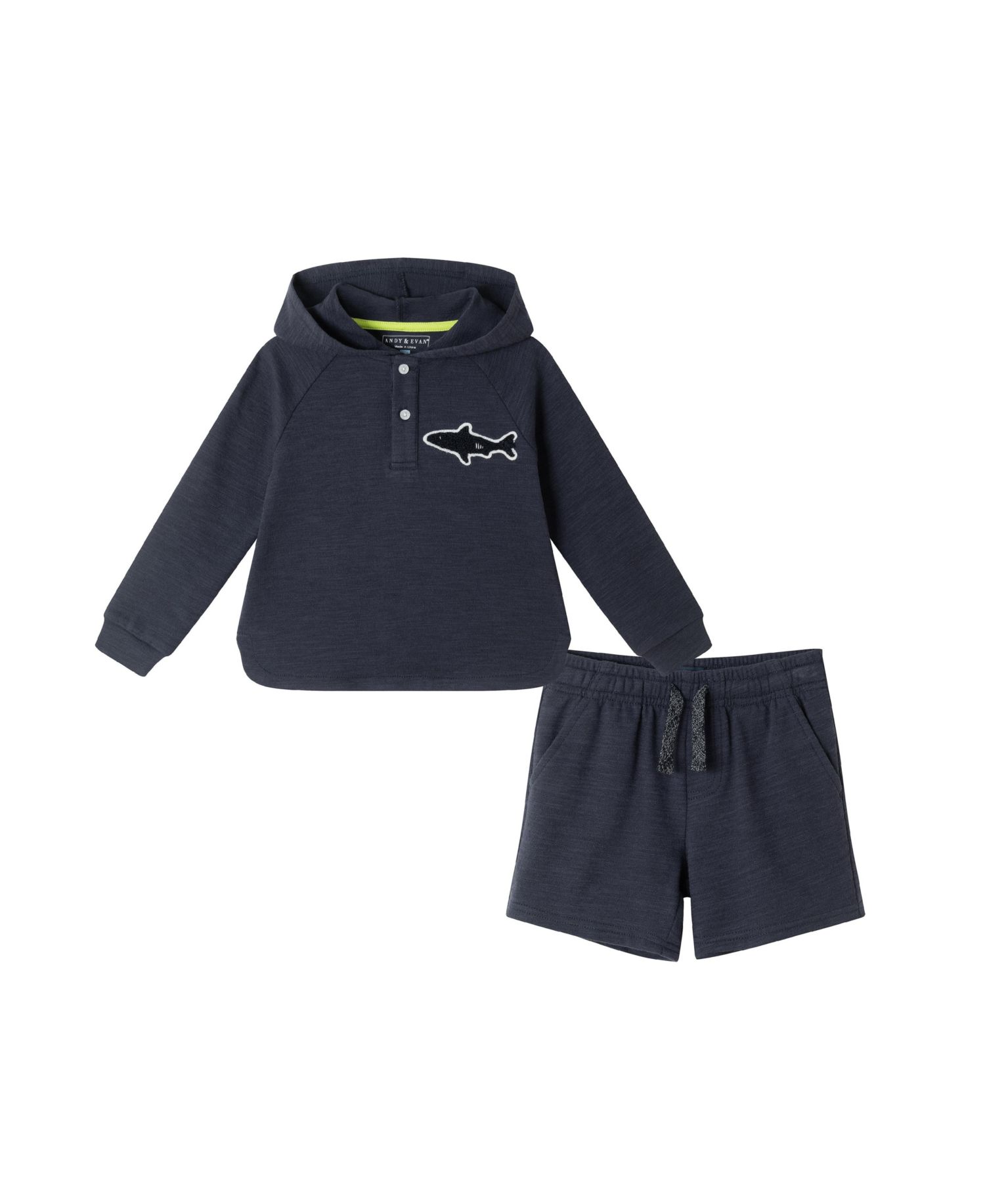 Toddler Boys Toddler/Child Long Sleeve Hoodie & Short Lounge Set