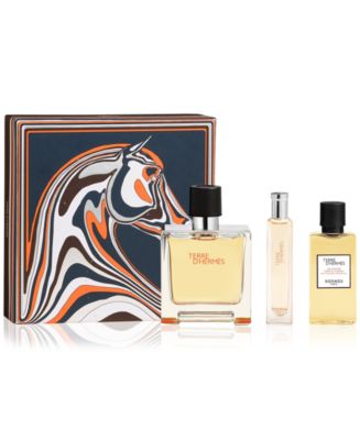 HERMÈS Men's 3-Pc. Terre d'Hermès Pure Perfume Gift Set - Macy's