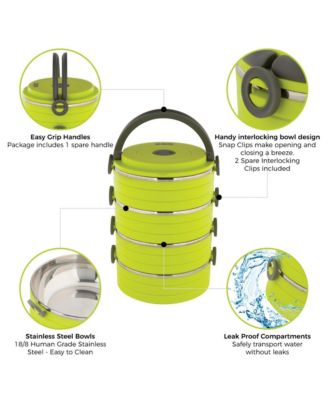 Go Pet Bento Travel Boxes: Medium - Green