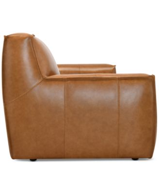 Glympton 92" Leather Sofa, Exclusively at Macy's