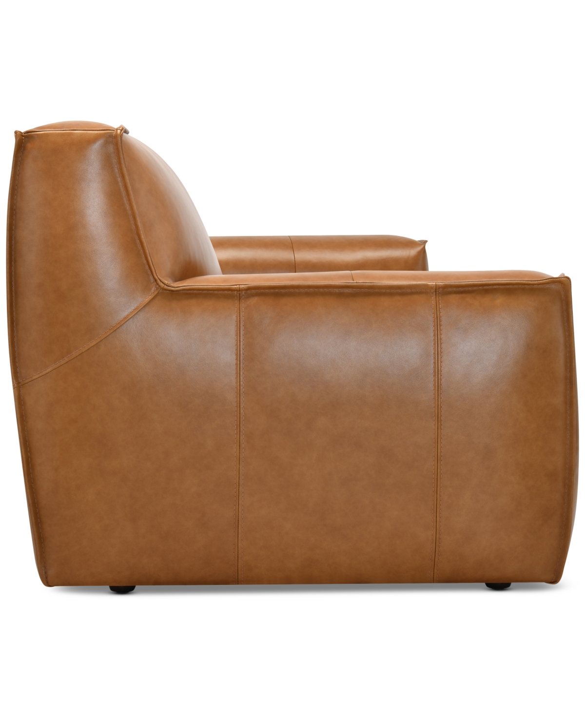 Macy's Glympton 92" Leather Sofa, Exclusively At