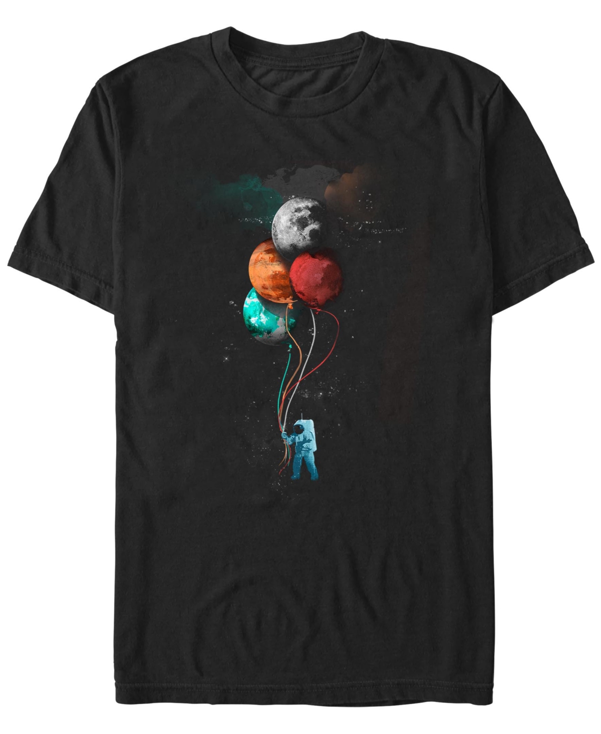 Men's The Spaceman's Trip Short Sleeve T-Shirt - Black