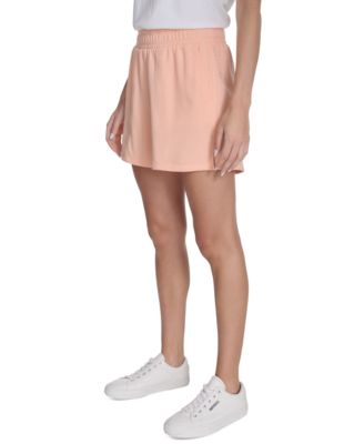 Women's French Terry Smocked-Waist Shorts