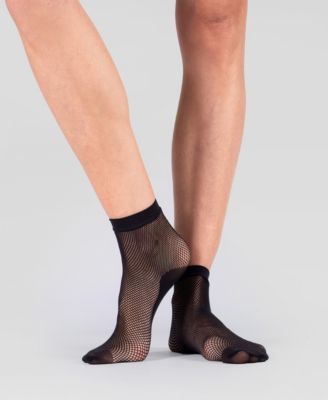 Women's Set of Two Fishnet Socks