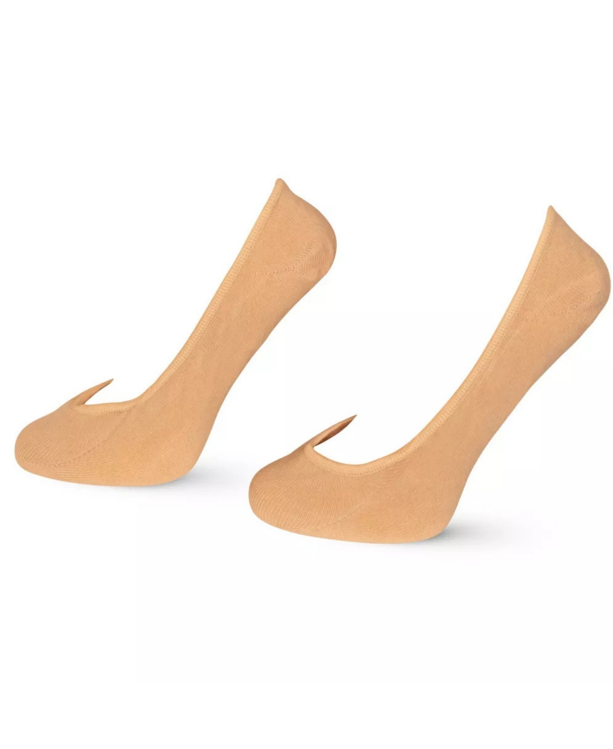 Women's No-show Footlet Socks - Natural