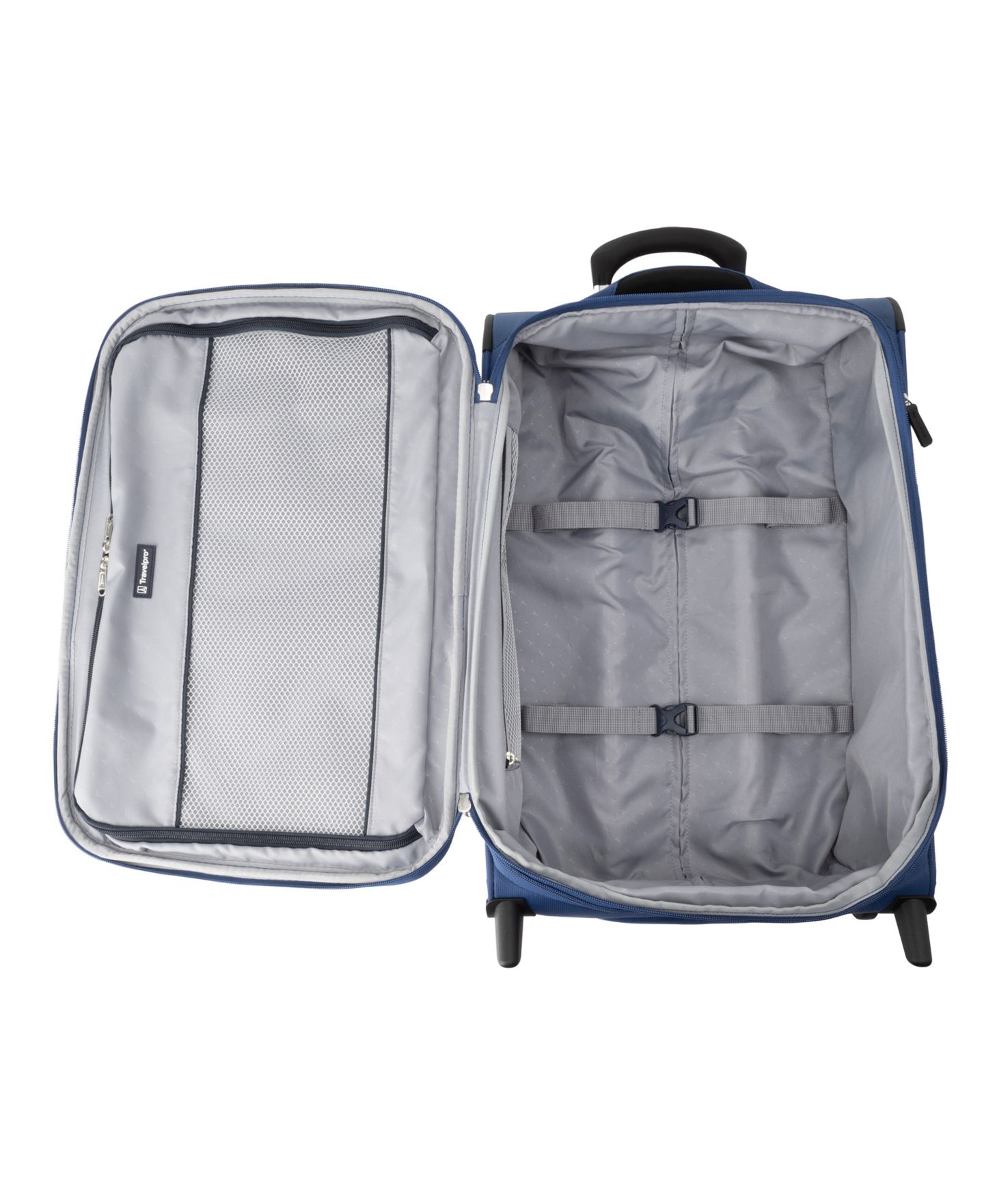 Чемодан Travelpro WalkAbout 7 Medium 2-Wheel Carry-on Expandable Rollaboard, цвет: Чёрный — фото 16