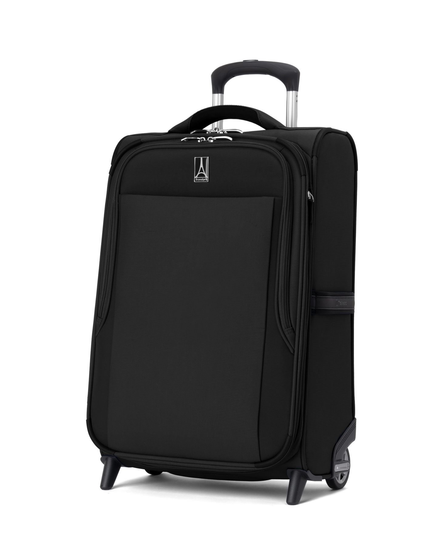 Чемодан Travelpro WalkAbout 7 Medium 2-Wheel Carry-on Expandable Rollaboard, цвет: Чёрный — фото 2