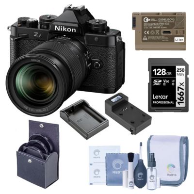 Z f Mirrorless Camera with NIKKOR Z 24-70mm f/4 S Lens, Bundle with 64GB SDXC Memory Card, EN-EL15c Lithium-Ion Battery and 72mm Filter Kit