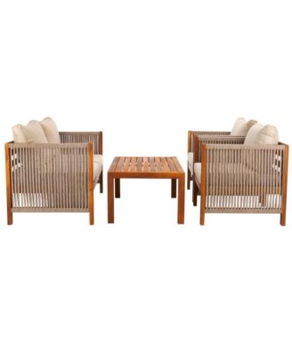 Roya 4 PC Outdoor Living Set