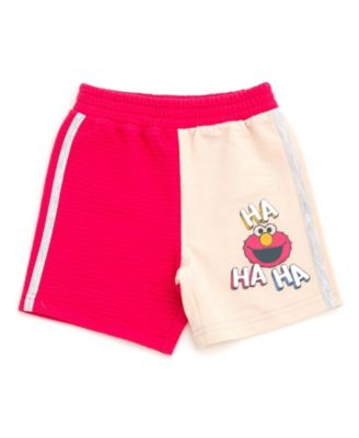 Baby Boys Cookie Monster Pullover Hoodie and French Terry Shorts