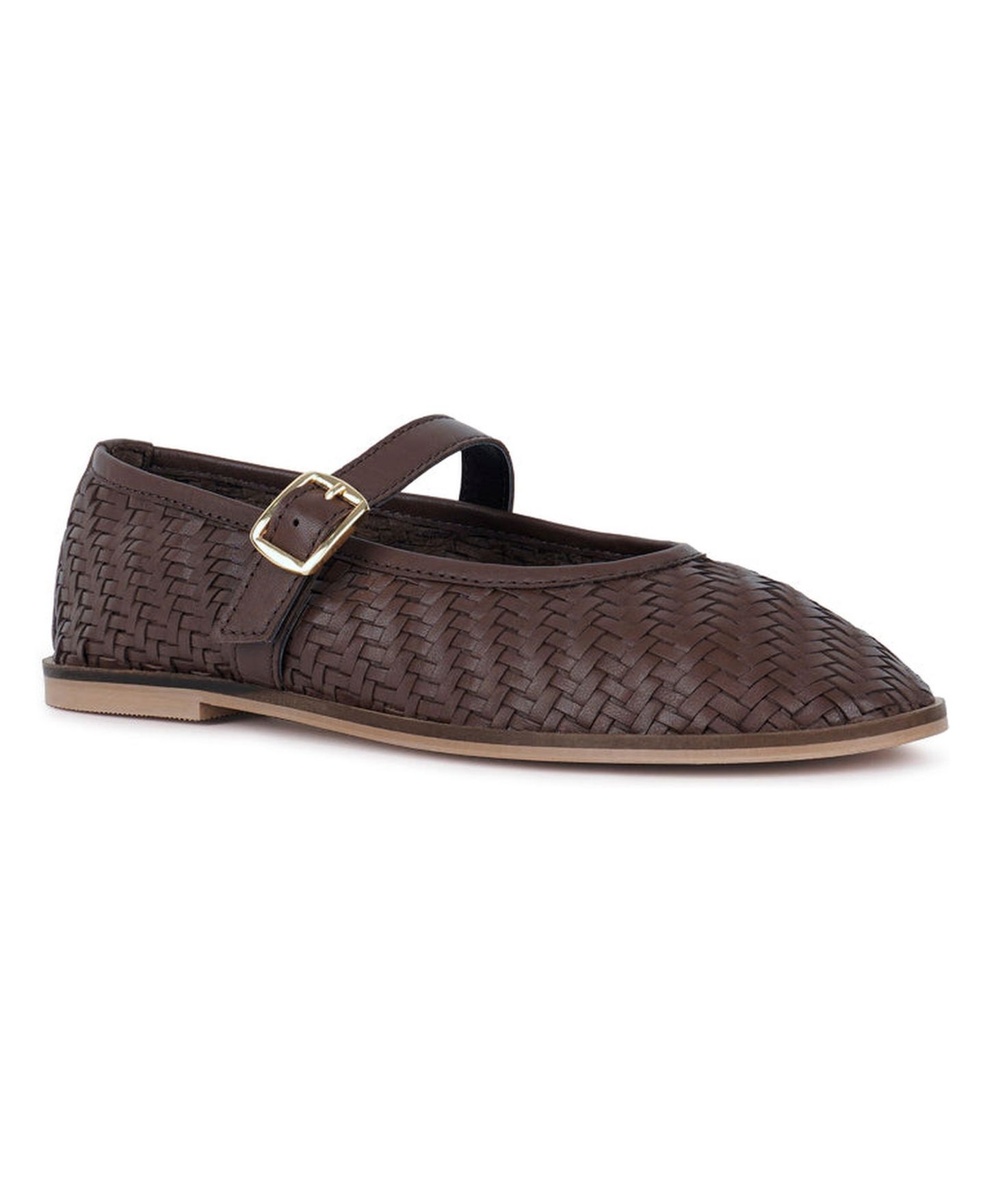 Женские балетки Rag & Co Nazuka Handcrafted Real Suede Leather Flats, цвет: Коричневый — фото 2