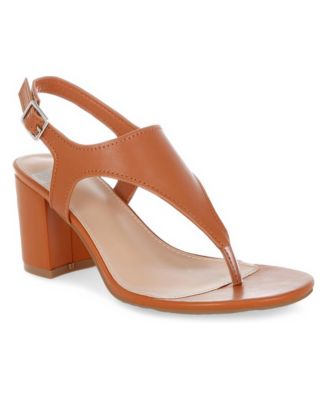 Women's Ann Real Leather Thong Toe Sandals
