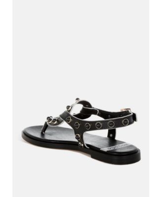 Avens Pearl Rivet Studded Flats