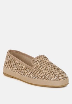 Womens Busaba Round Toe Slip-On Loafers