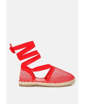 Sonara Mesh Flat Espadrille Sandals