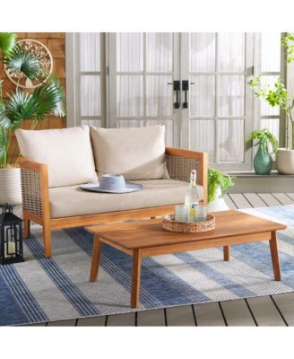 Amanda Outdoor Bench And Table Set