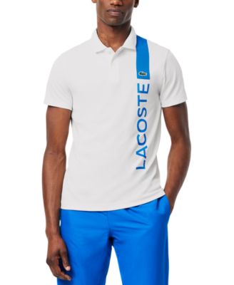 Lacoste - Men's Regular-Fit Ultra Dry Moisture-Wicking Logo-Print Polo Shirt