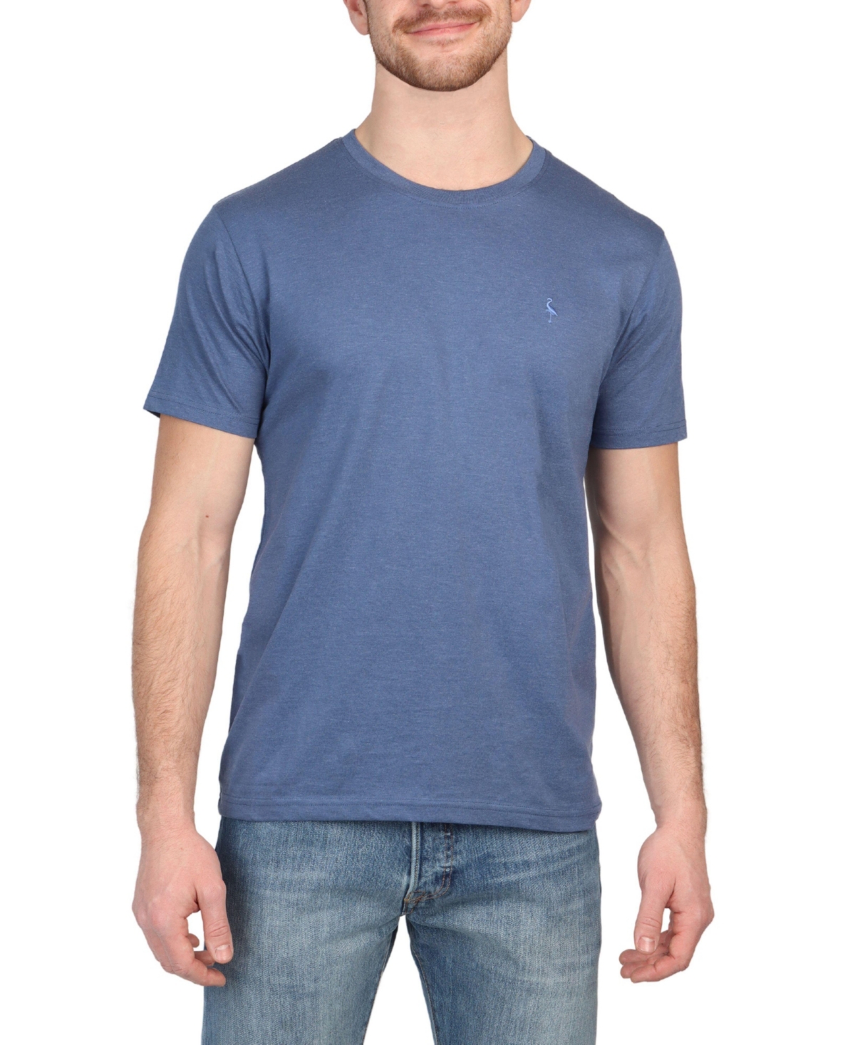 Men's Solid Signature Classic T-Shirt - True navy