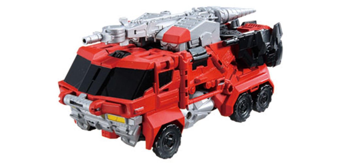 Детская фигурка Transformers Go Ganou Samurai Fire Truck 9" Action Figure, Ages 8+, Japanese Exclusive — фото 4