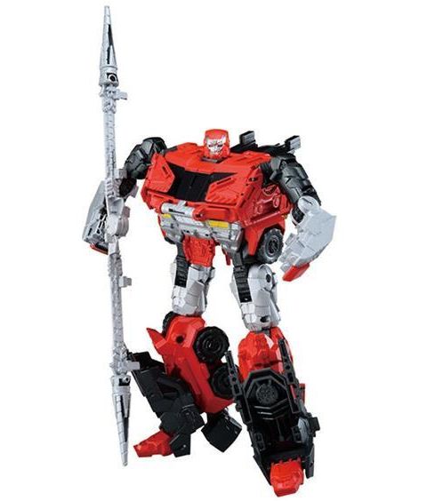 Детская фигурка Transformers Go Ganou Samurai Fire Truck 9" Action Figure, Ages 8+, Japanese Exclusive