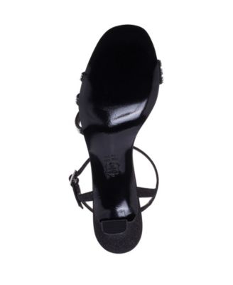 Women's Bettany Mid Heel Crystal Straps Dress Sandals