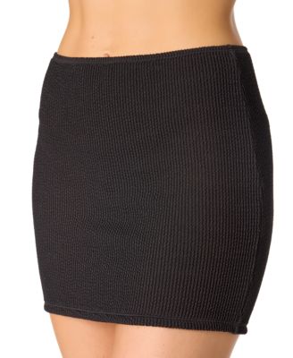 Juniors' Ribbed Cover-Up Skirt, Exclusively at Macy's