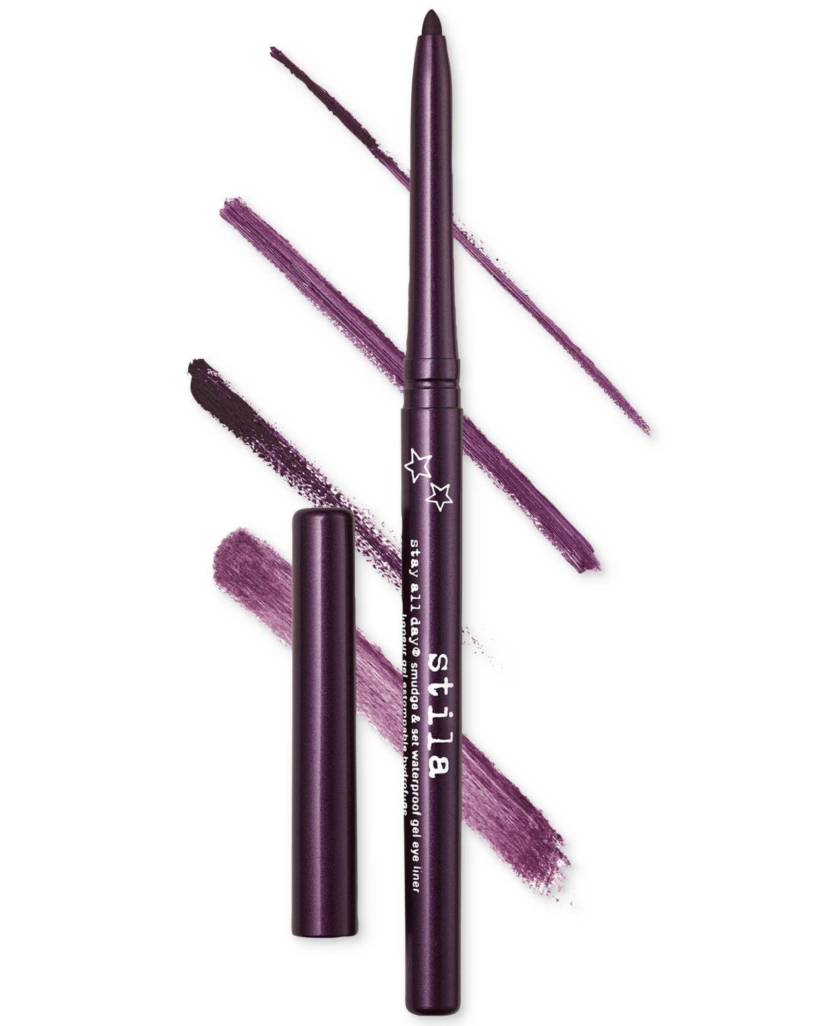 Shop Stila Stay All Day Smudge & Set Waterproof Gel Eye Liner In Plumfull