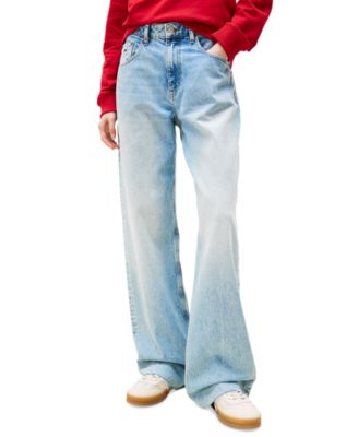 Women's Mia Mid Rise Relaxed Straight Jeans