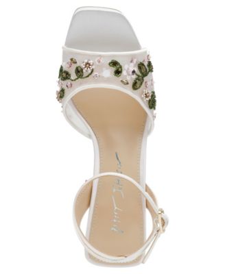 Women's Kirra Floral Beaded Platform Dress Sandals