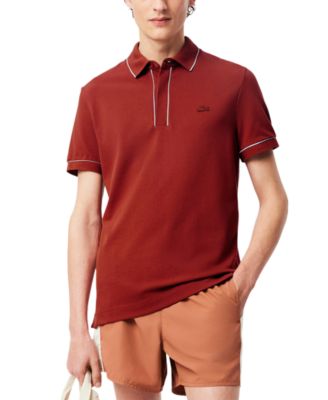 Lacoste - Men's Regular-Fit Tipped Polo Shirt