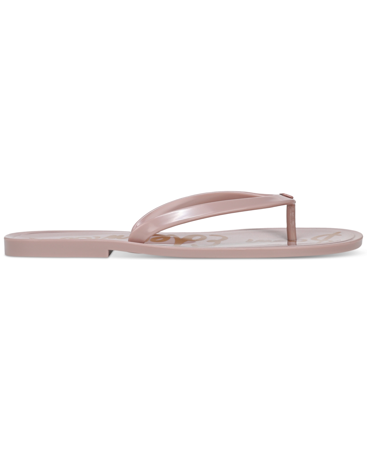 Sam Edelman Dean Jelly Flip Flop Rose Dust Jelly