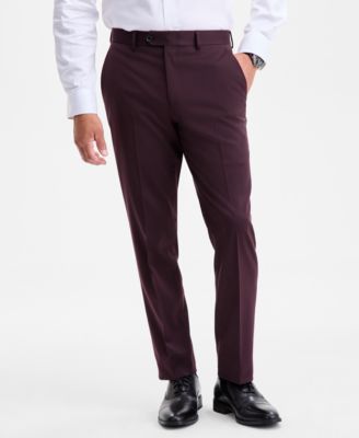 Men's Slim-Fit Satin Suit Separate Pants, Exclusively at Macys