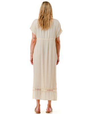 Women's Boho Swim Cover-Up Dress