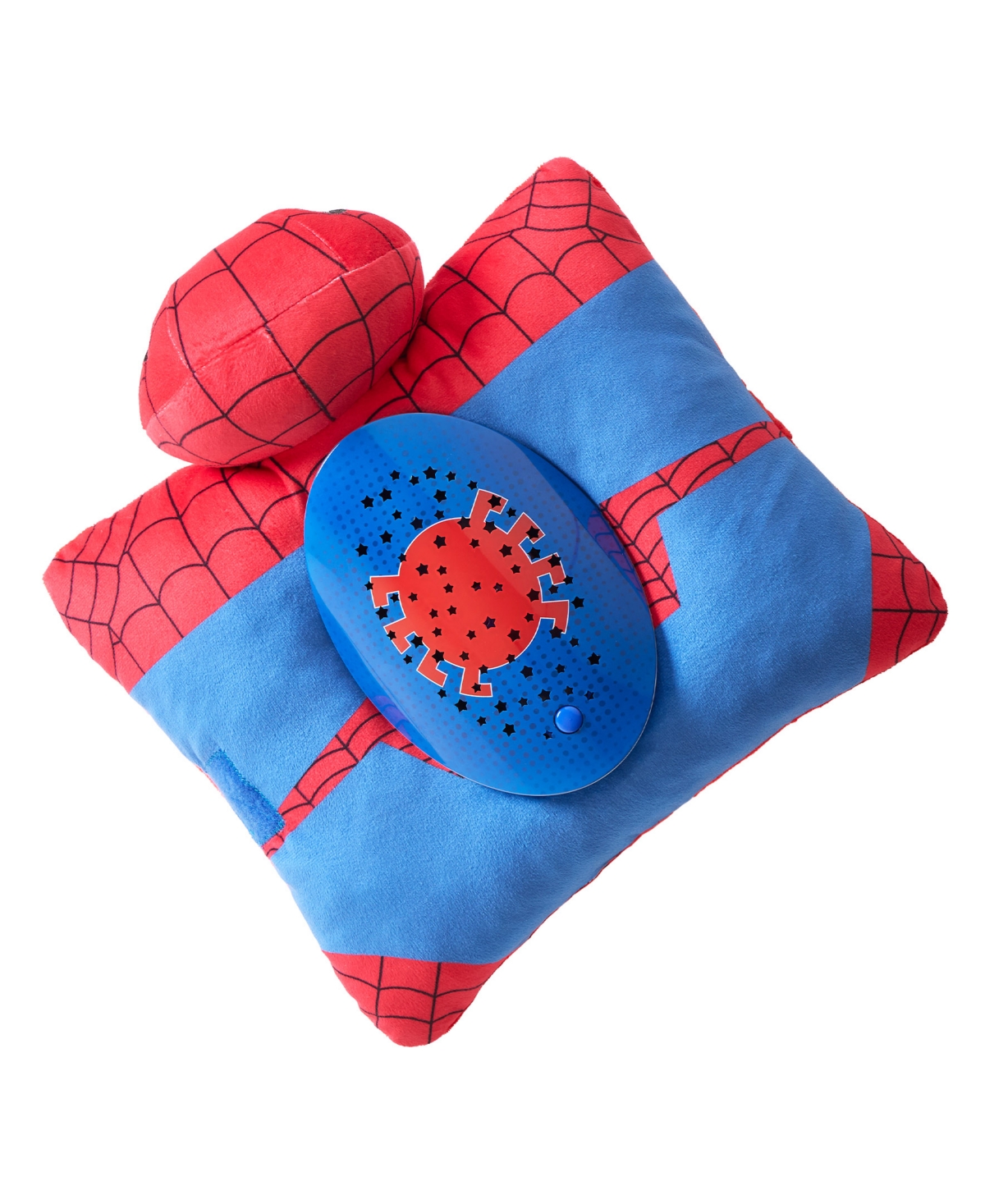 Pillow Pets Marvel Spider-man Plush Sleeptime Lite In Red