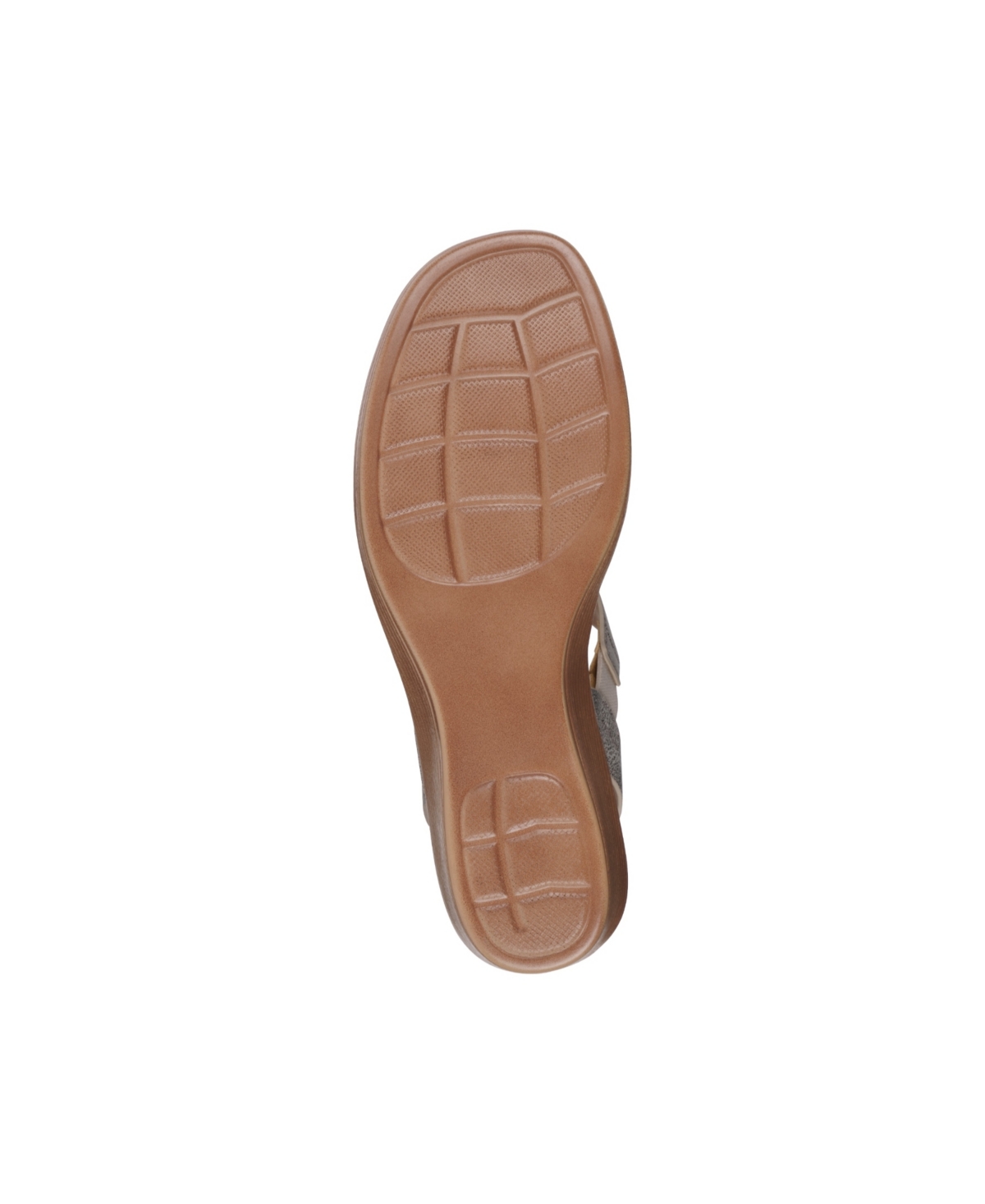 Gc Shoes Elissa Wedge Sandal In Pewter