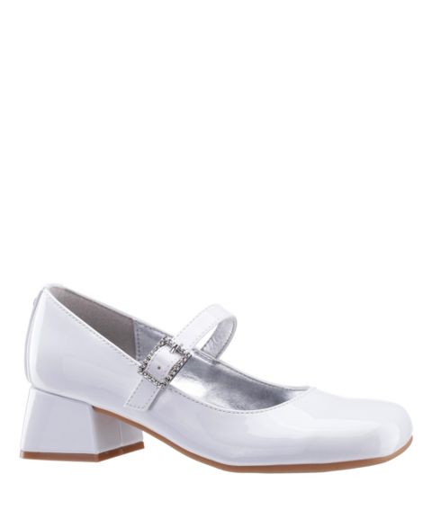Туфли Nina Mila Heel Mary Jane Pumps для девочек, цвет: Белый